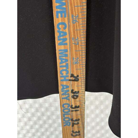 Chico’s Black Lace Back Shirt Button Up Size XL 3 Whimsy Goth - Picture 8 of 8